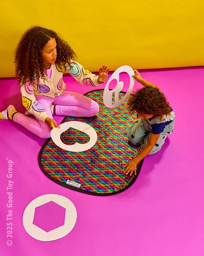 Giant Rainbow Sequins Sensory Toy