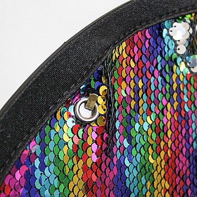 Giant Rainbow Sequins Sensory Toy