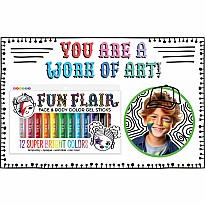 Fun Flair Face & Body Color Gel Sticks