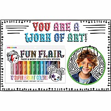 Fun Flair Face & Body Color Gel Sticks