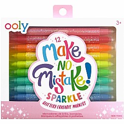 Make No Mistake! Sparkle Glittery Erasable Markers