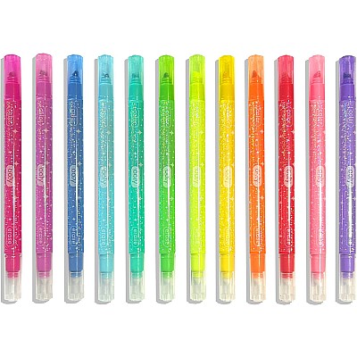 Make No Mistake! Sparkle Glittery Erasable Markers
