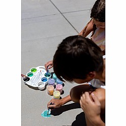 DIY Sidewalk Chalk Paint Set