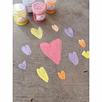 DIY Sidewalk Chalk Paint Set