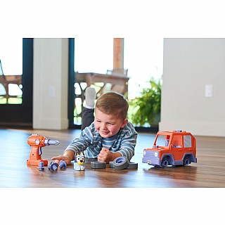 Bluey Build-A-Buddy Motorized Car and Drill