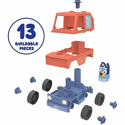 Bluey Build-A-Buddy Motorized Car and Drill