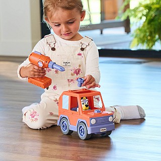 Bluey Build-A-Buddy Motorized Car and Drill