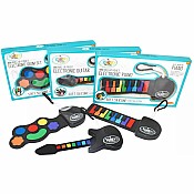 Mini Roll-Up Fidget Electronic Instruments Asst