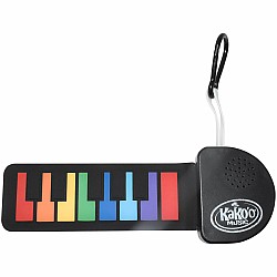 Mini Roll-Up Fidget Electronic Instruments Asst
