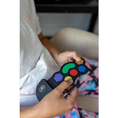 Mini Roll-Up Fidget Electronic Instruments Asst