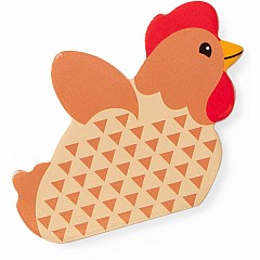 Push to Pop Puzzle Happy Hens