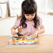 Push to Pop Puzzle Happy Hens