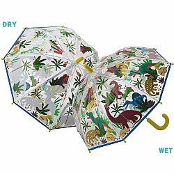 Amazing Colour Changing Umbrella! - Dinosaur