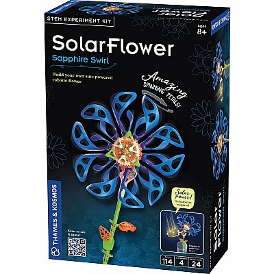 SolarFlower Sapphire Swirl