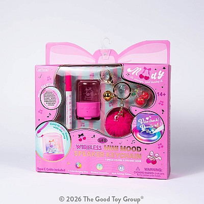 LED Wireless Mini Mood Speaker Keychain