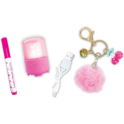 LED Wireless Mini Mood Speaker Keychain