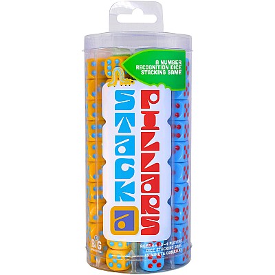 Stack-a-pillars: Dice Stacking Game