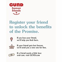 GUND Forever Friends Promise: Snuffles Bear