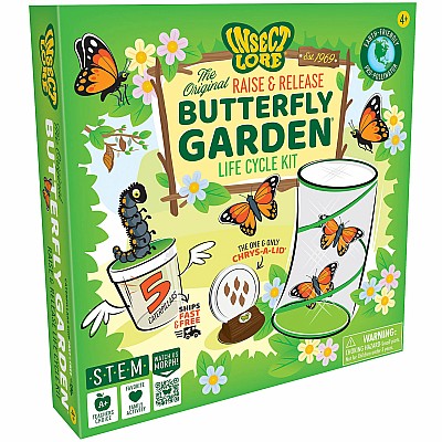 The Original Butterfly Garden Life Cycle Kit: with Prepaid Voucher