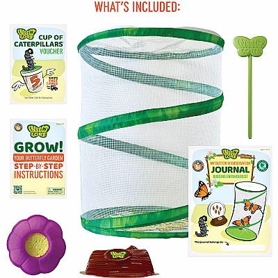 The Original Butterfly Garden Life Cycle Kit: with Prepaid Voucher
