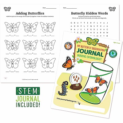 The Original Butterfly Garden Life Cycle Kit: with Prepaid Voucher
