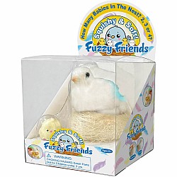 Fuzzy Friends Bird with Babies