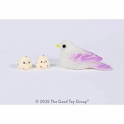 Fuzzy Friends Bird with Babies