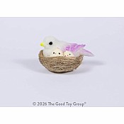 Fuzzy Friends Bird with Babies