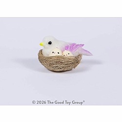 Fuzzy Friends Bird with Babies