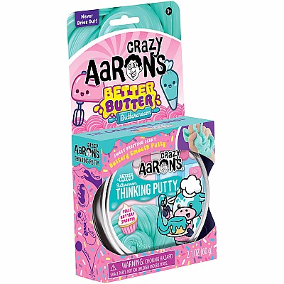 Crazy Aaron's Better Butter Buttercream Scented Thinking Putty