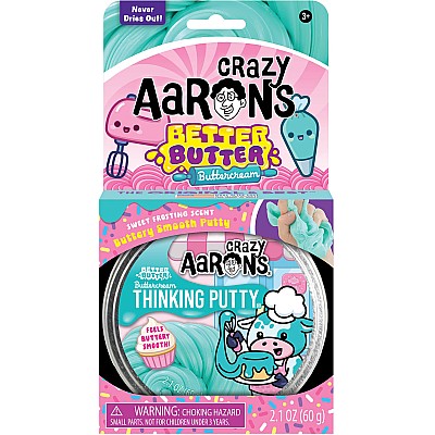 Crazy Aaron's Better Butter Buttercream Scented Thinking Putty