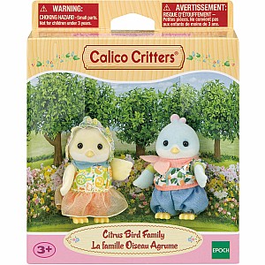 Calico Critters Citrus Bird Family