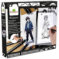 Sycomore Artissimo Create Your Manga Characters Rechargeable Light Pad