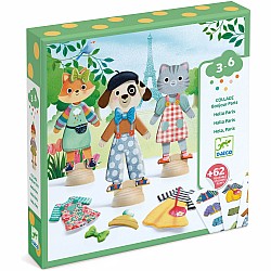 Bonjour Paris Collage