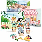 Bonjour Paris Collage