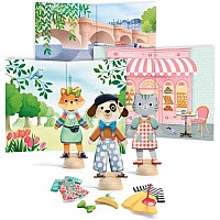 Bonjour Paris Collage