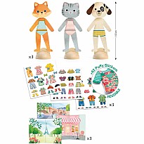 Bonjour Paris Collage