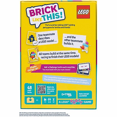 Brick Like This! LEGO Party Game