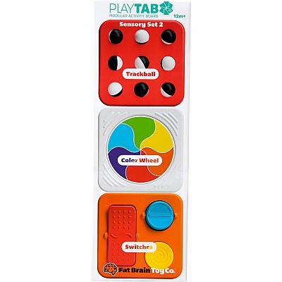 PlayTab Sensory Set Tiles - 4 style Asst