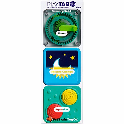PlayTab Sensory Set Tiles - 4 style Asst