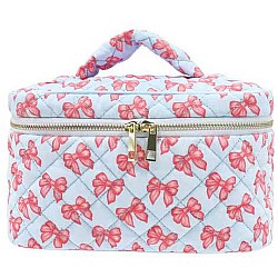 Karma Collection Blue Bow Vanity Bag