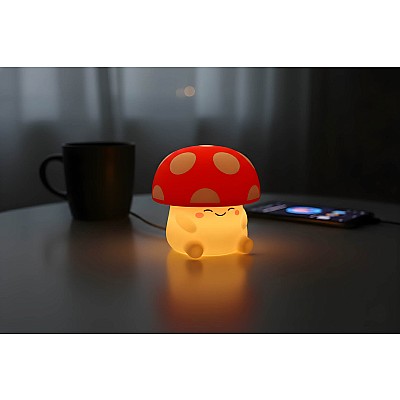 Mushi Ambient Squishy Mushroom Light Asst