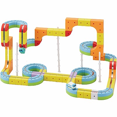 Rail Cube Magnetic Monorail Deluxe Block Set