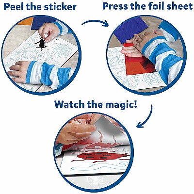 Peel & Press Foil Fun - Bugs & Butterflies