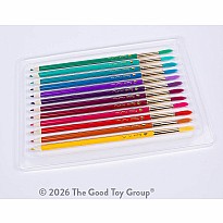 Color Brush Watercolor Pencil & Paintbrush in One Jewel Tones - Set of 12