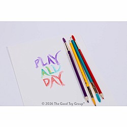 Color Brush Watercolor Pencil & Paintbrush in One Jewel Tones - Set of 12