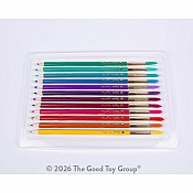 Color Brush Watercolor Pencil & Paintbrush in One Jewel Tones - Set of 12