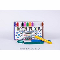 Bath Flair Color Gel Sticks for Bathtime - Set of 12