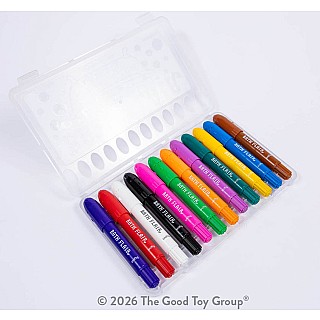 Bath Flair Color Gel Sticks for Bathtime - Set of 12