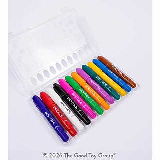 Bath Flair Color Gel Sticks for Bathtime - Set of 12